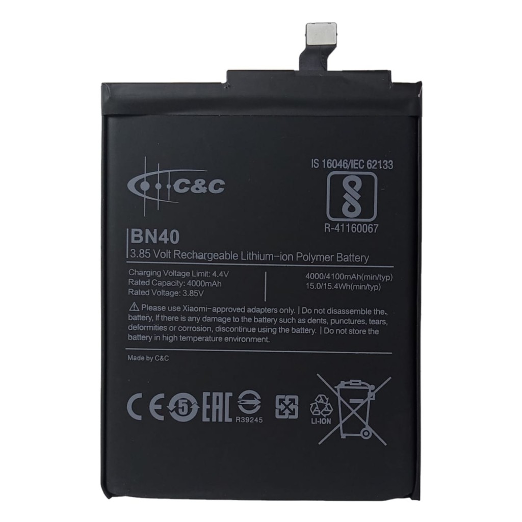 (NC) Baterai Batre Battery Original Xiaomi BN40 / Redmi Xiaomi 4 Pro