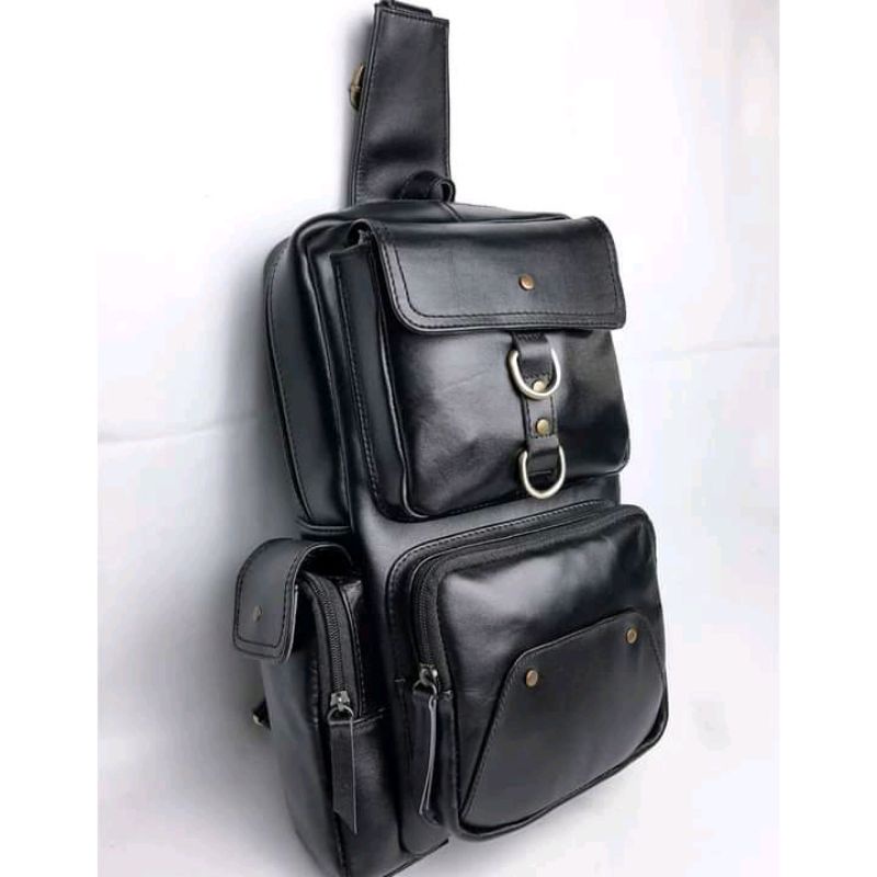 Ransel kulit sapi asli leather original