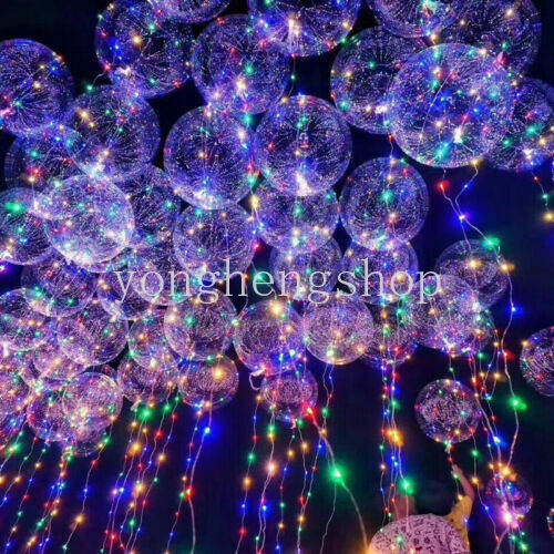 Lampu String LED 20 &quot;Bentuk Balon Bobo Unicorn / Bintang / Hati Untuk Dekorasi Pesta Ulang Tahun / Pernikahan
