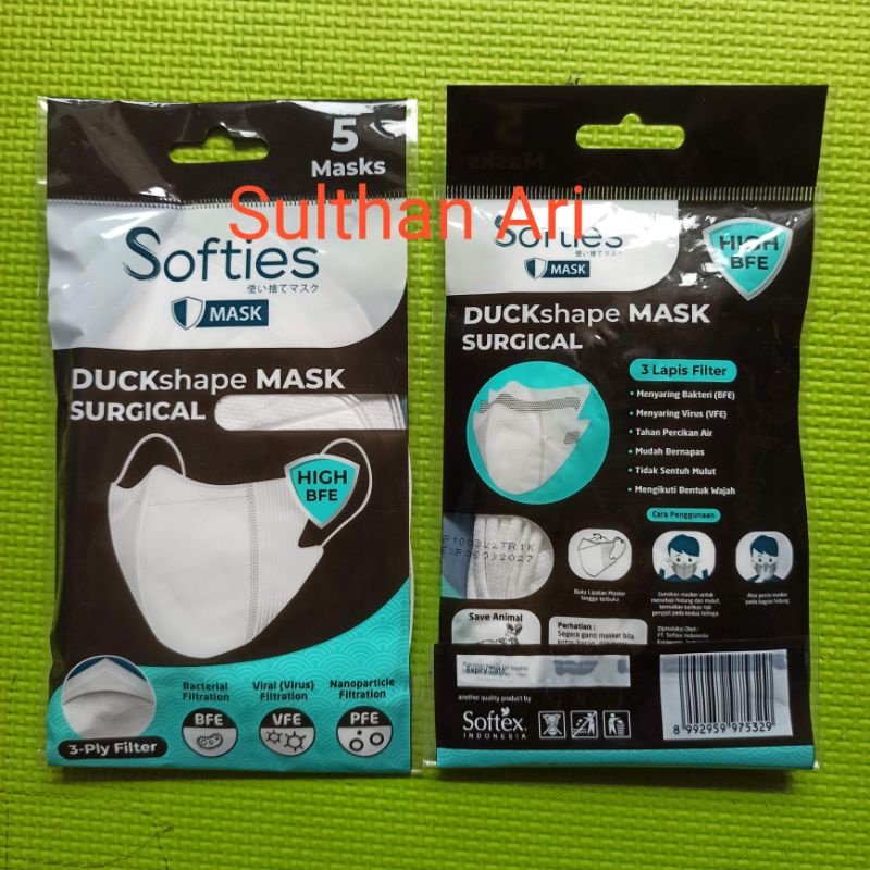 Softies Mask Surgical 5pcs.
