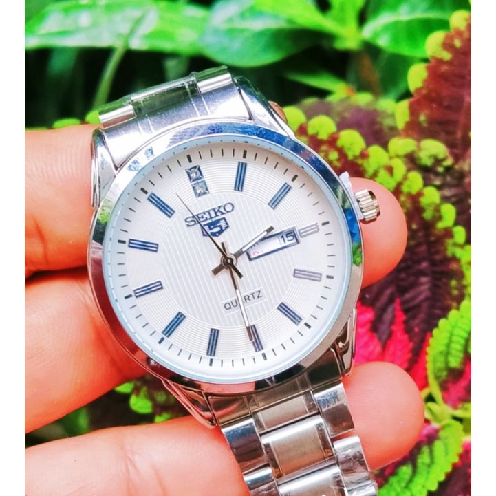 JAM Tangan Pria Seiko 5 | Jam Tangan Casual Pria TERMURAH