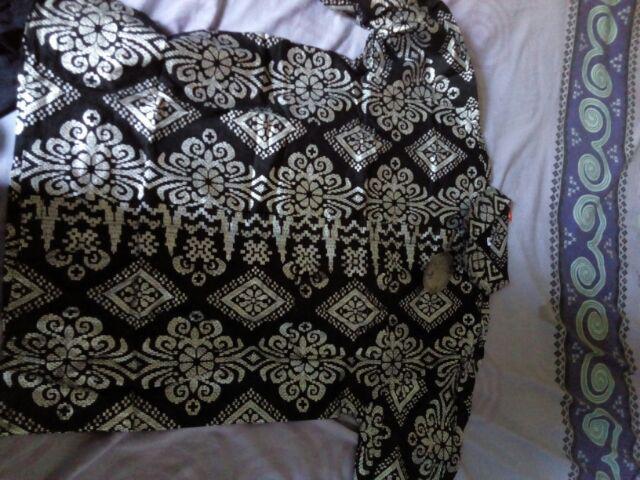 Baju Hem Kemeja Batik Lengan Tangan Panjang Grosir Murah Pakaian Pria Pendek Atasan Work Tanah Abang