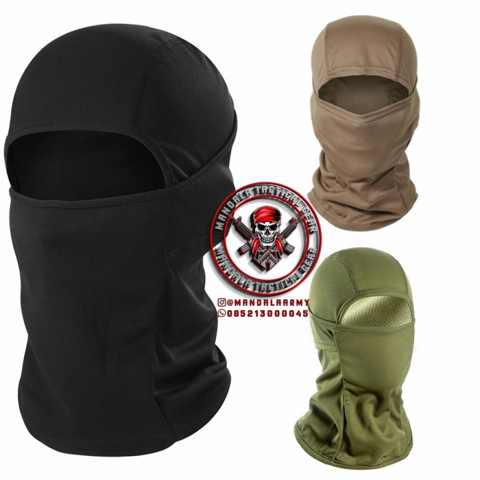 MILITARY BALACLAVA / SEBO TACTICAL / SEBO FULL MASK TACTICAL