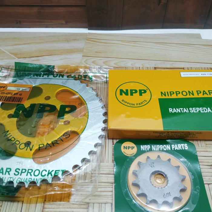 HC GEARSET CHAIN KIT NIPPON SUZUKI THUNDER 125