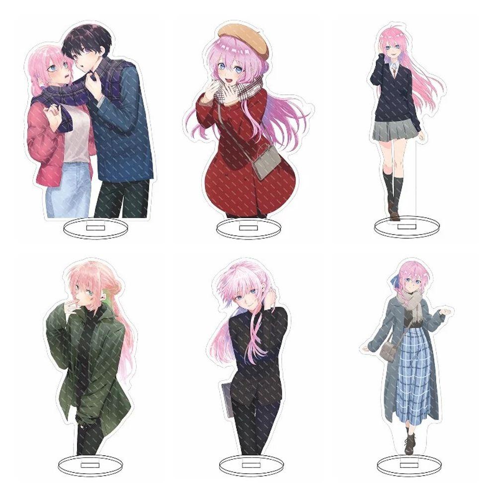 LANFY Collection Shikimori is Not Just a Cutie Model Toys Acrylic Plate Anime Figure Stand Double Sided Desk Decor Acrylic Stand Cartoon Manga Characters Kids Gifts Acrylic Display Stand