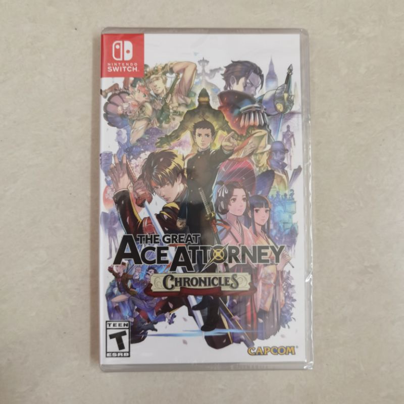 The Great Ace Attorney Chronicles Nintendo Switch Chronicle Kaset