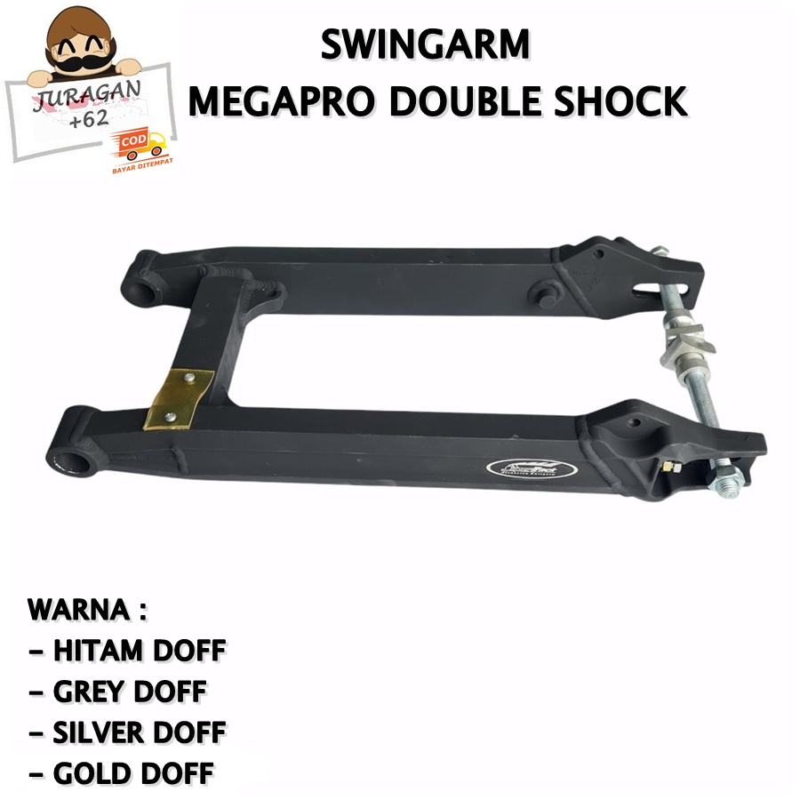 SWINGARM HONDA MEGA PRO VERZA DOUBLE SHOCK SWING ARM GL VERZA VERSA SASIS AYUN SUPERTRACK