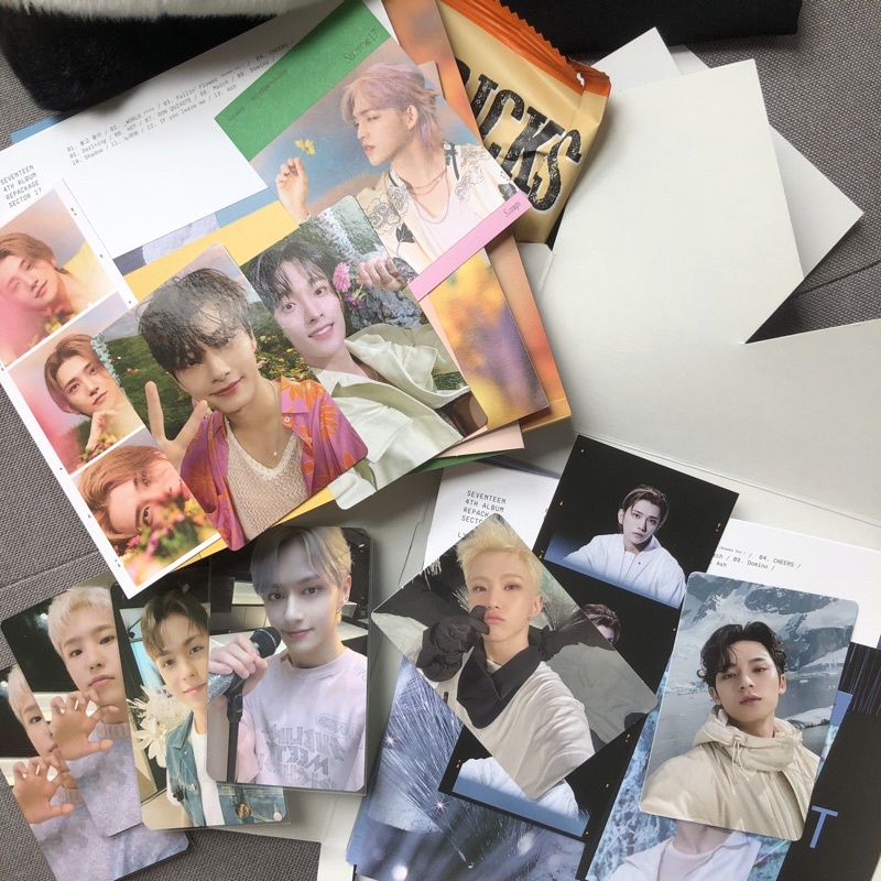 SEVENTEEN Sector 17 Repackage Album - Photocard & Lucky Draw Soundwave
