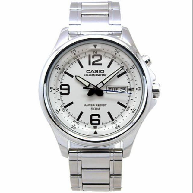 Jam Tangan Pria Casio Original Standard Analog Type MTP-E201D-7B