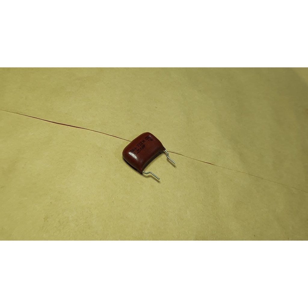 Kapasitor Mylar 722 7.2nF 1250V Milar 1.25KV Volt Tinggi High Voltage