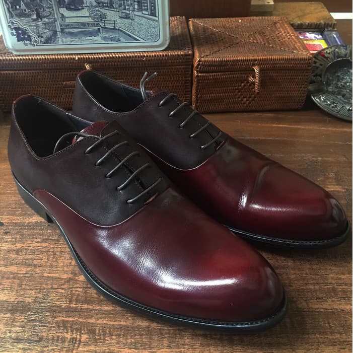 Steve.co* Sepatu Pantofel Pria Oxford Formal Pesta