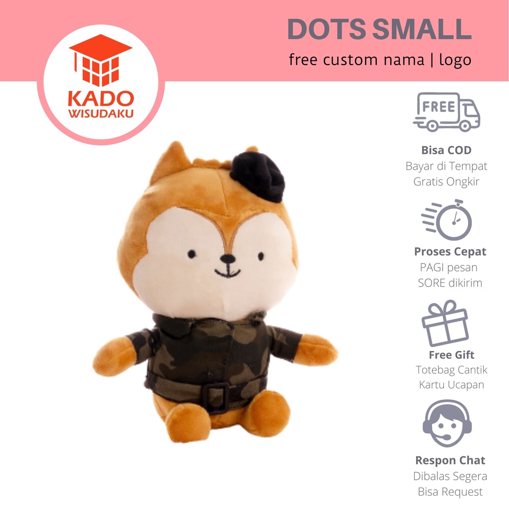 Boneka  Descendants Of The Sun / DOTS Small