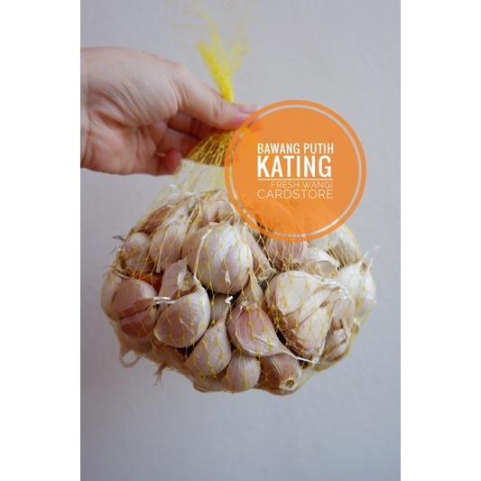 

Bawang Putih Kating Super Fresh Wangi Bersih Segar - 500 Gr