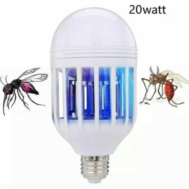 Bohlam Lampu LED Pembasmi Nyamuk / Pengusir Nyamuk 20 Watt