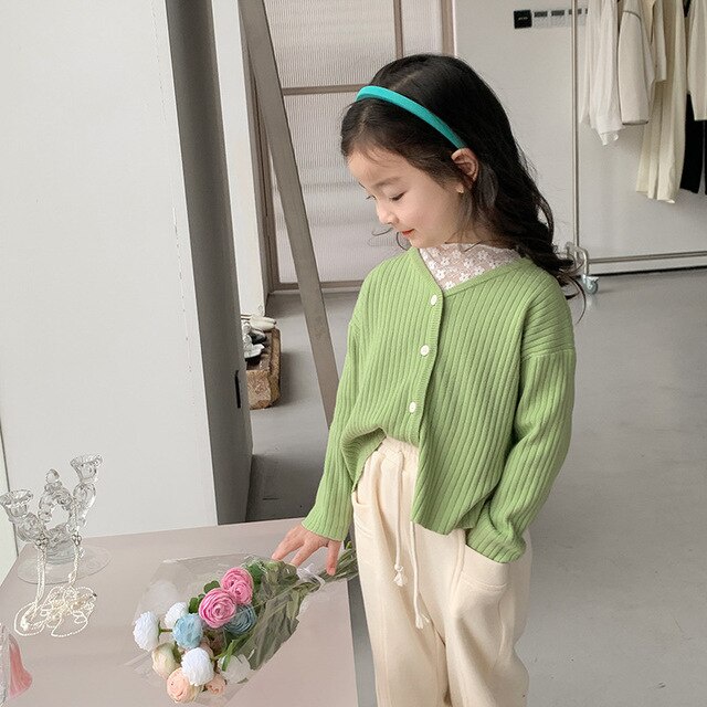 KALILA - NADIRA Cardy Kids Cardigan Anak Perempuan Rajut Halus / Umur 1-5 tahun