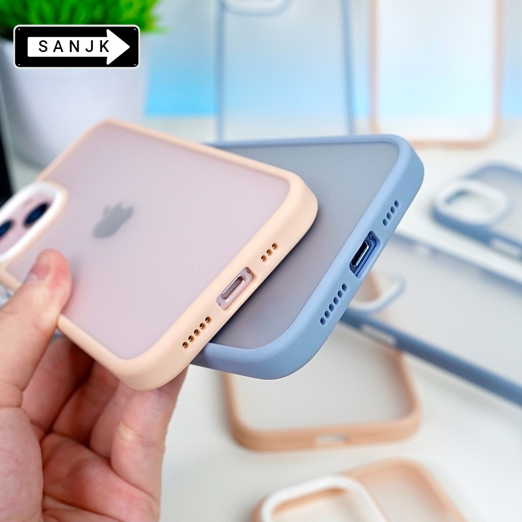 iPhone case (iPhone 11-13 Pro Max case is ready!!) Mixed matte + independent button + camera protection film anti-fouling and shockproof iPhone 12 mini 12 pro max 11 pro case max Casing iPhone