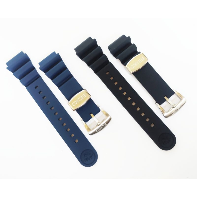 strap rubber seiko premium 22 mm