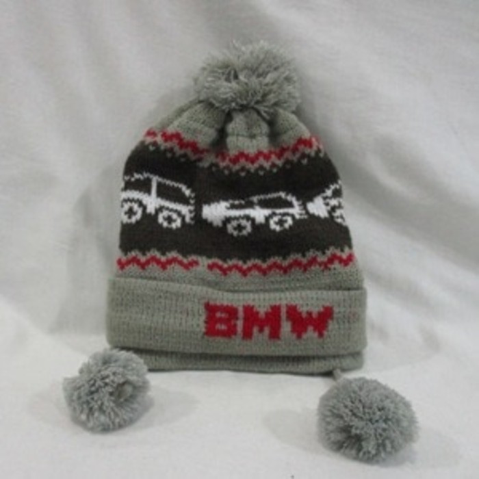 Topi Kupluk Rajut Bayi Balita Anak BMW Bahan lembut banget Mantap***