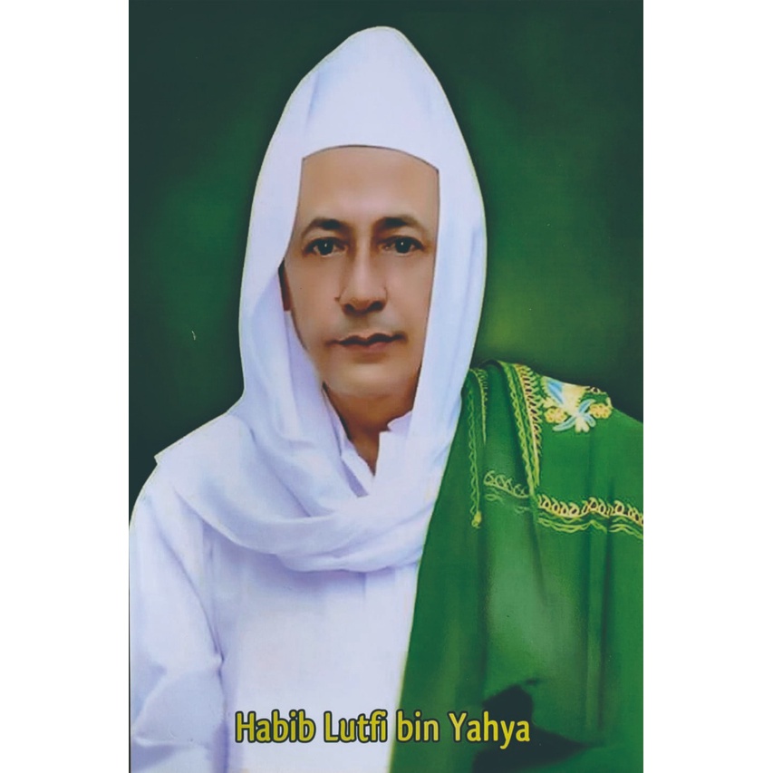 Foto Poster Habib Lutfi plus bingkai size 20 x 30 cm dan 25 x 35 cm