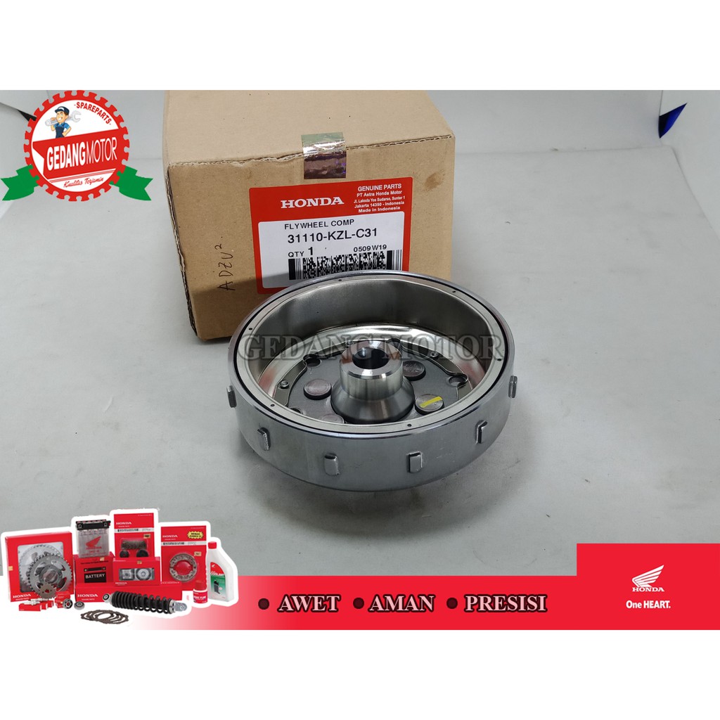 FLYWHEEL COMP MAGNIT BEAT FI SPACY FI SCOOPY ESP ASLI 31110-KZL-C31