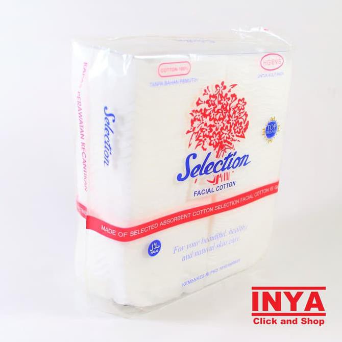 Promo Harga Murah !!! Kapas Wajah SELECTION Facial Cotton 35gr 