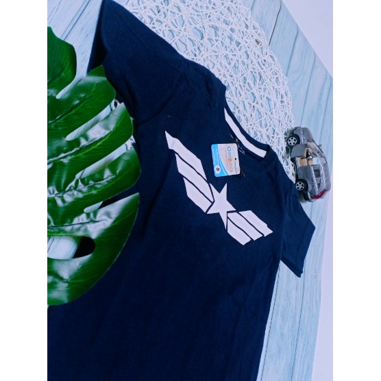 COD KAOS ANAK DISTRO MOTIF AVENGER NAVY 1-7 TAHUN-4