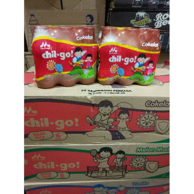 Morinaga Chil Go / Chilgo Milk 130ml (1dus = 36btl) Gojek Only