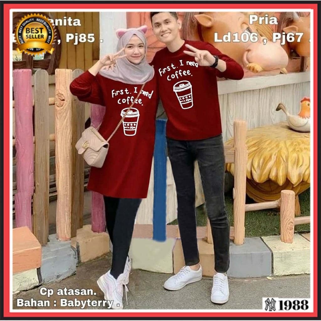 Couple Baju Couple - Baju Couple - Baju Couple Terbaru - Baju Couple Muslim - Baju pasangan Keluarga