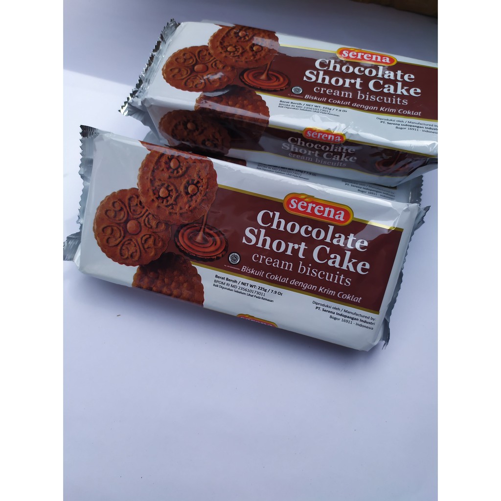 

SERENA Chocolate Short Cake 225gr / SERENA Biskuit Chocolate Shortcake 225 gram