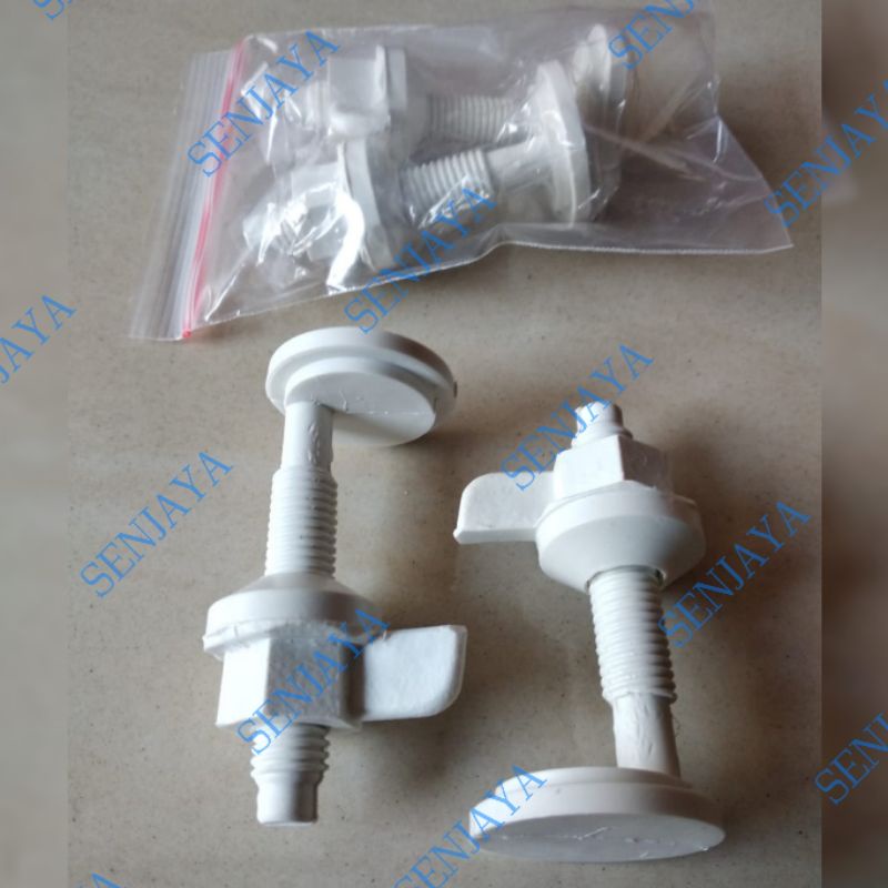 Baut engsel tutup closet duduk isi 2 pcs