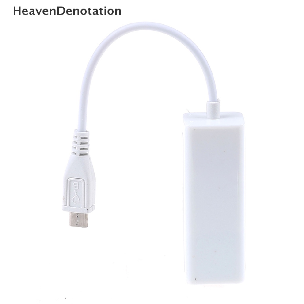 Adapter Jaringan Ethernet Lan 5 Pin Micro Usb 2.0 Ke Rj45 100mbps Untuk Tablet Pc