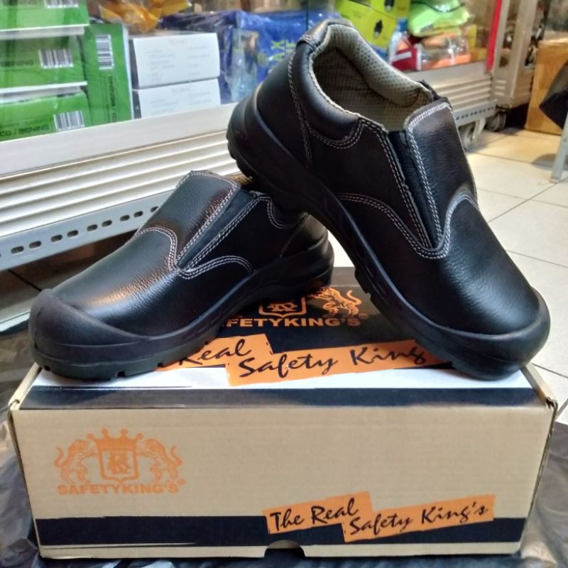 Sepatu Safety Kings KWD 807 X Original/Sepatu Kerja kitchen safety kings 807X Ori Kulit Asli