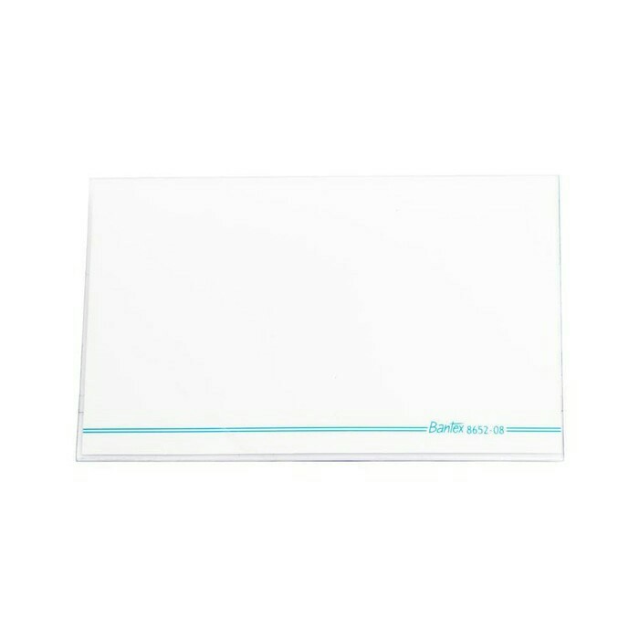 

Bantex Name Card Holder 55 x 90 mm Plastic Material - Ref 8652 08