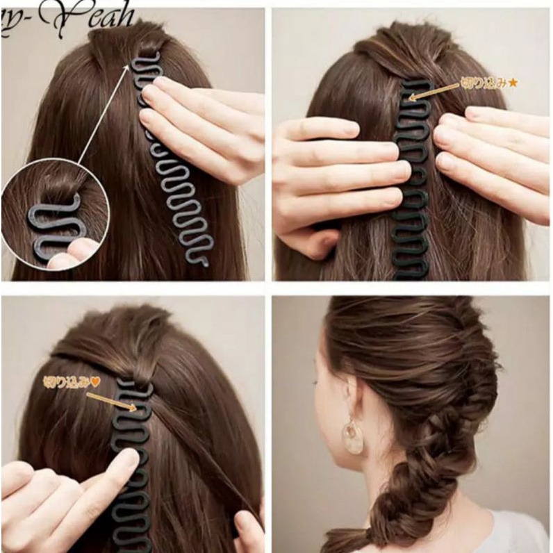 Alat Kepang Rambut Kekinian/Alat Bantu Kepang Rambut