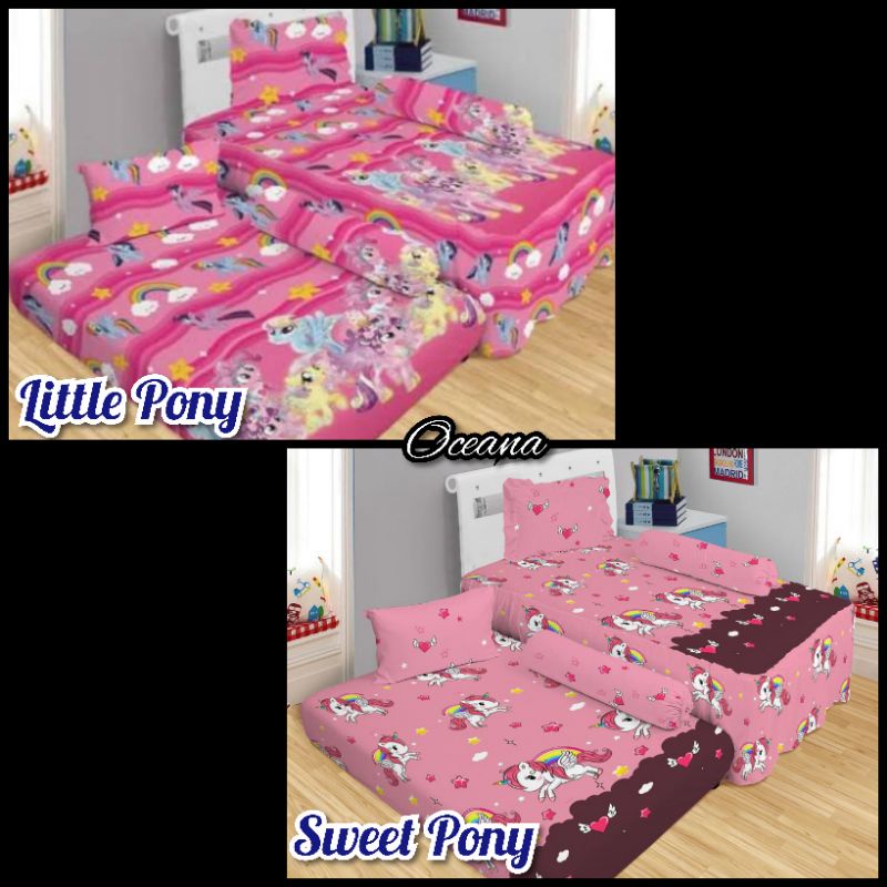 Sprei Sorong Lady Rose Little Pony / Sweety Pony