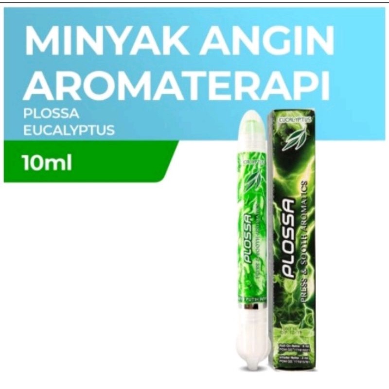 Plossa press &amp; shooth aromatics 10ml #minyak angin#