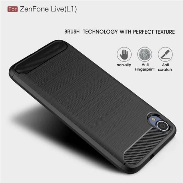 SOFTCASE ZENFONE LIVE L1 L2 - SLIM FIT CARBON ASUS ZENFONE LIVE L1 L2