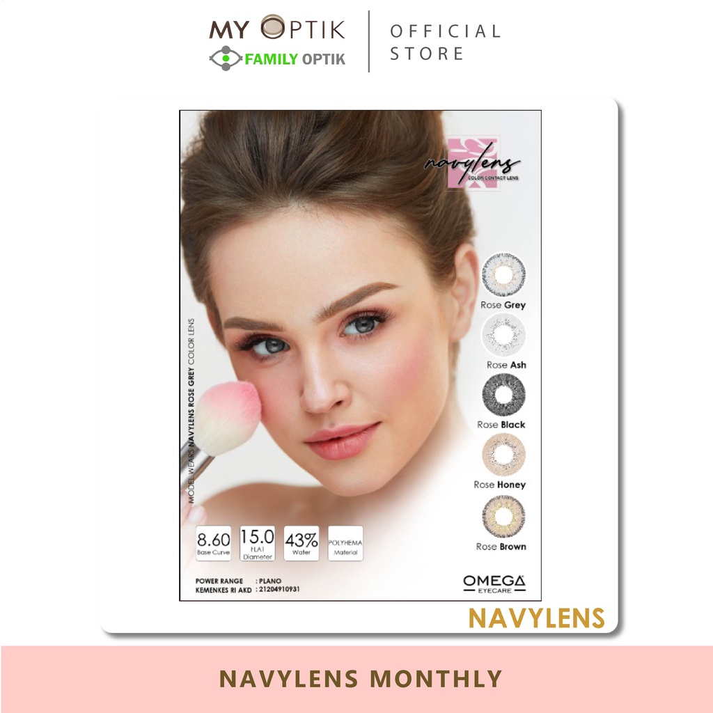 Navylens lensa warna softlens normal