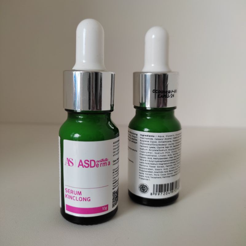 Serum kinclong Asderma aesthetic