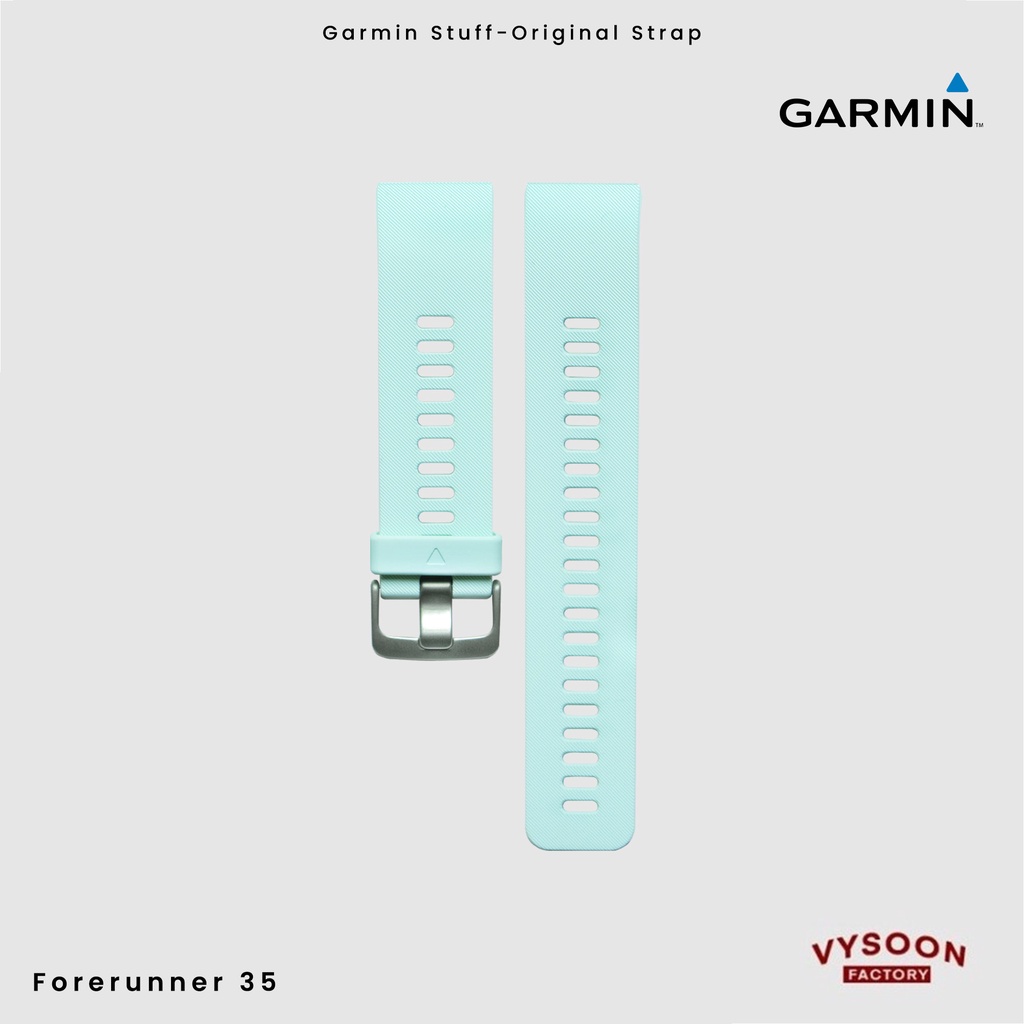 Strap Rubber Tali Jam Smartwatch Garmin Forerunner 35 - Aqua Blue