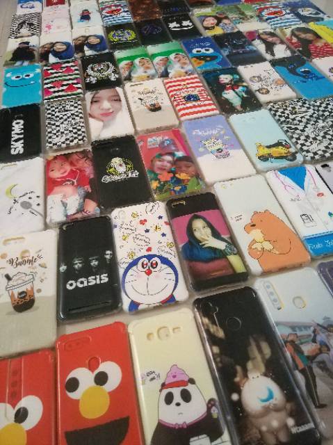 FREE ONGKIR TANPA PO Custom Silikon Case casing Oppo vivo redmi realme xiaomi samsung iphone meizu