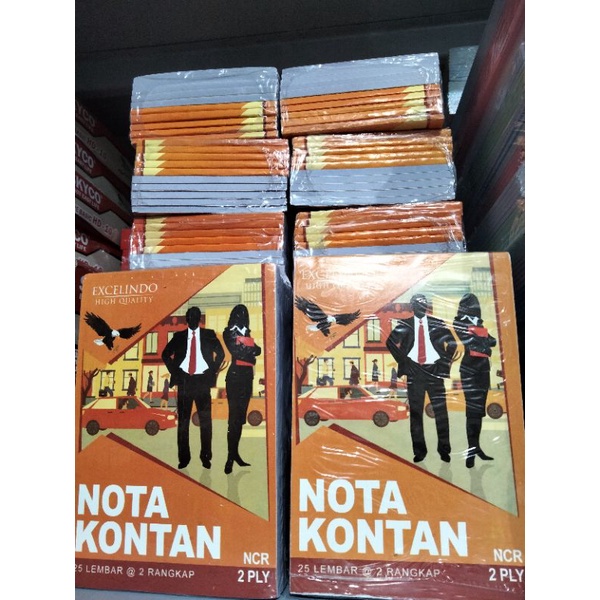 

Nota Kontan Kecil Rangkap 2 Ply Excelindo isi 10 buku