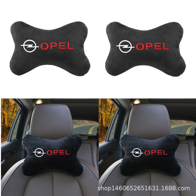 Bantal Sandaran Kepala Jok Mobil Warna Hitam Untuk Corsa Astra Crossland X Mokka Grandland X