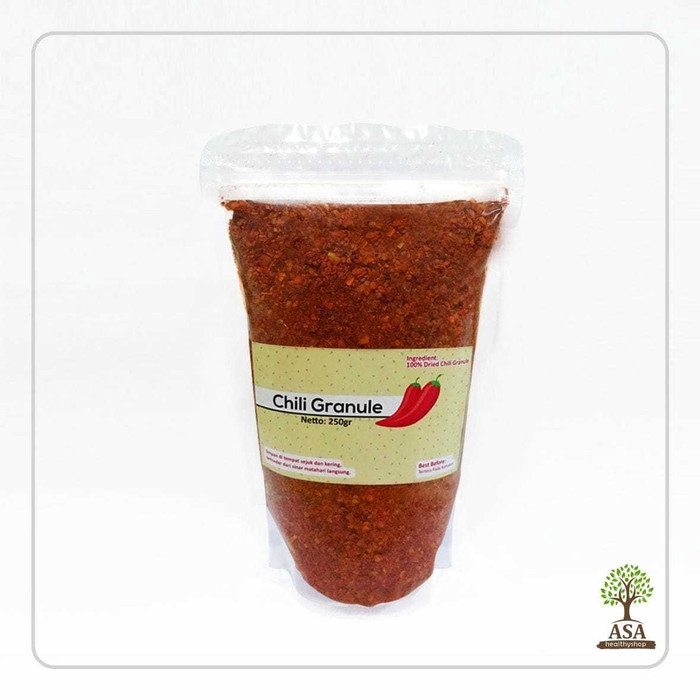 

Chili Granule - Chili Flakes 250 gram