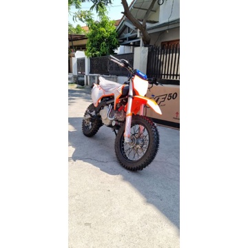 motor trail 50 CC mesin asli