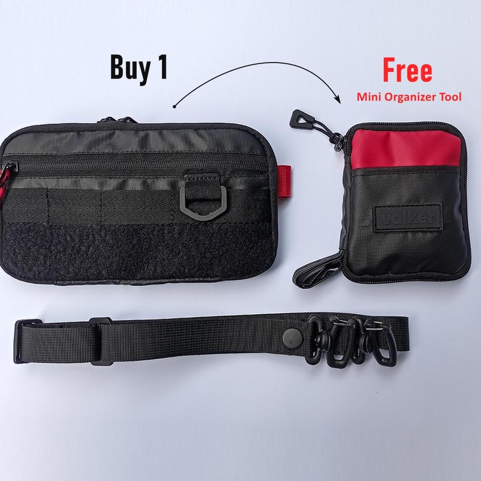 Paling Diminati Promo Viper Sling Bag Pria - Clutch Pria - Hand Bag Pria - Tas Kecil Pria - Tas Hp P