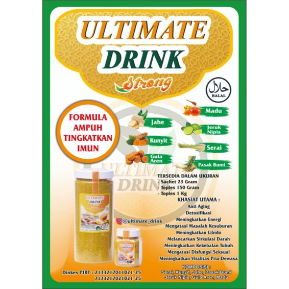 

Ultimate Drink STRONG