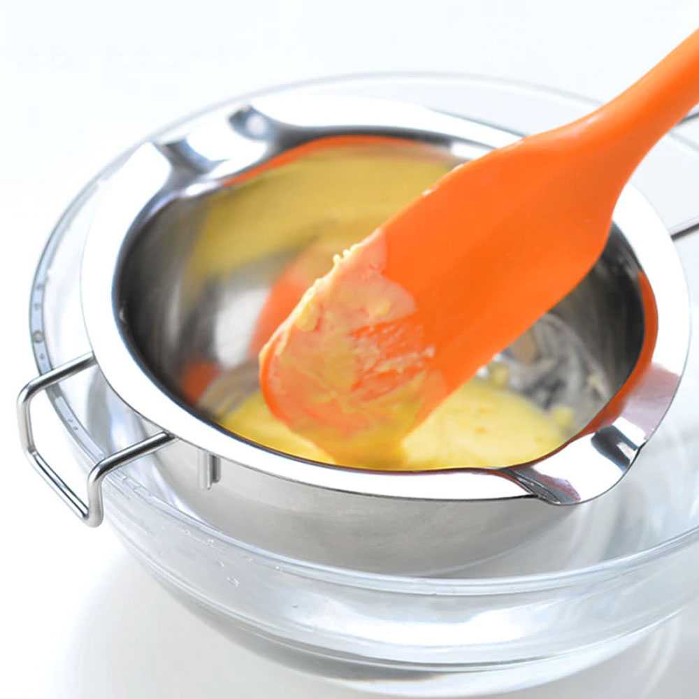 (100% BARANG ORI) One Two Cups Chocolate Melting Pot Panci Leleh Stainless Steel 400ml