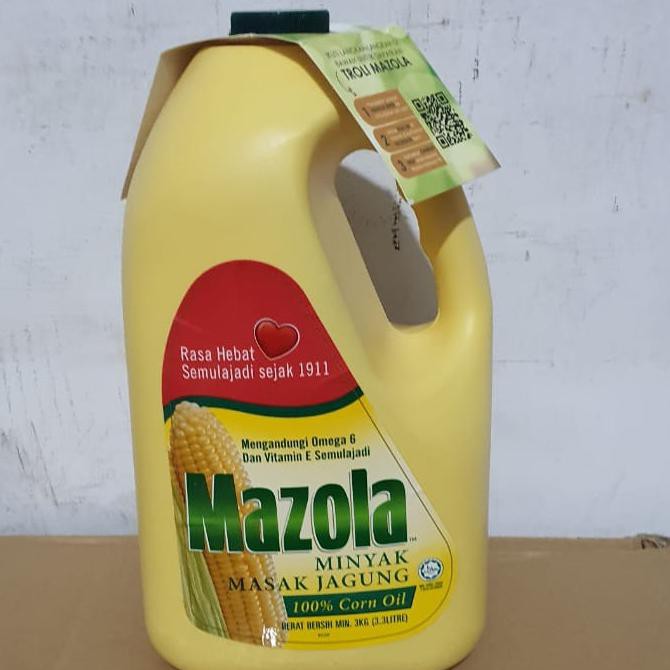 

Mas.Lynda - 3.3 Kg Minyak Jagung Mazola Minyak Masak 100% Corn Oil Halal Malaysia