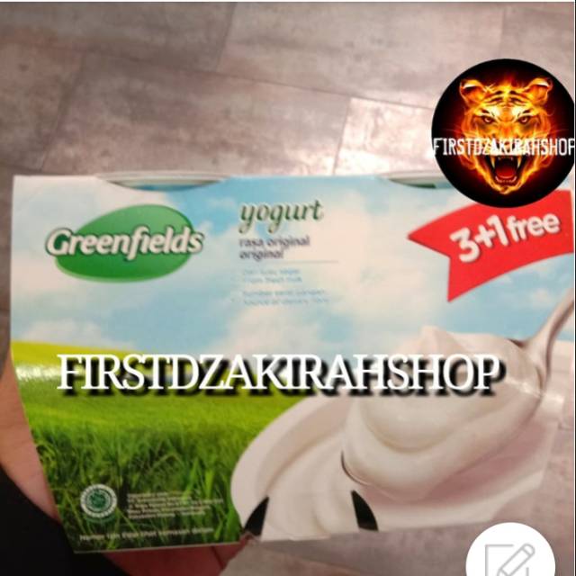 

Greenfields Yogurt original 125gr 3+1free